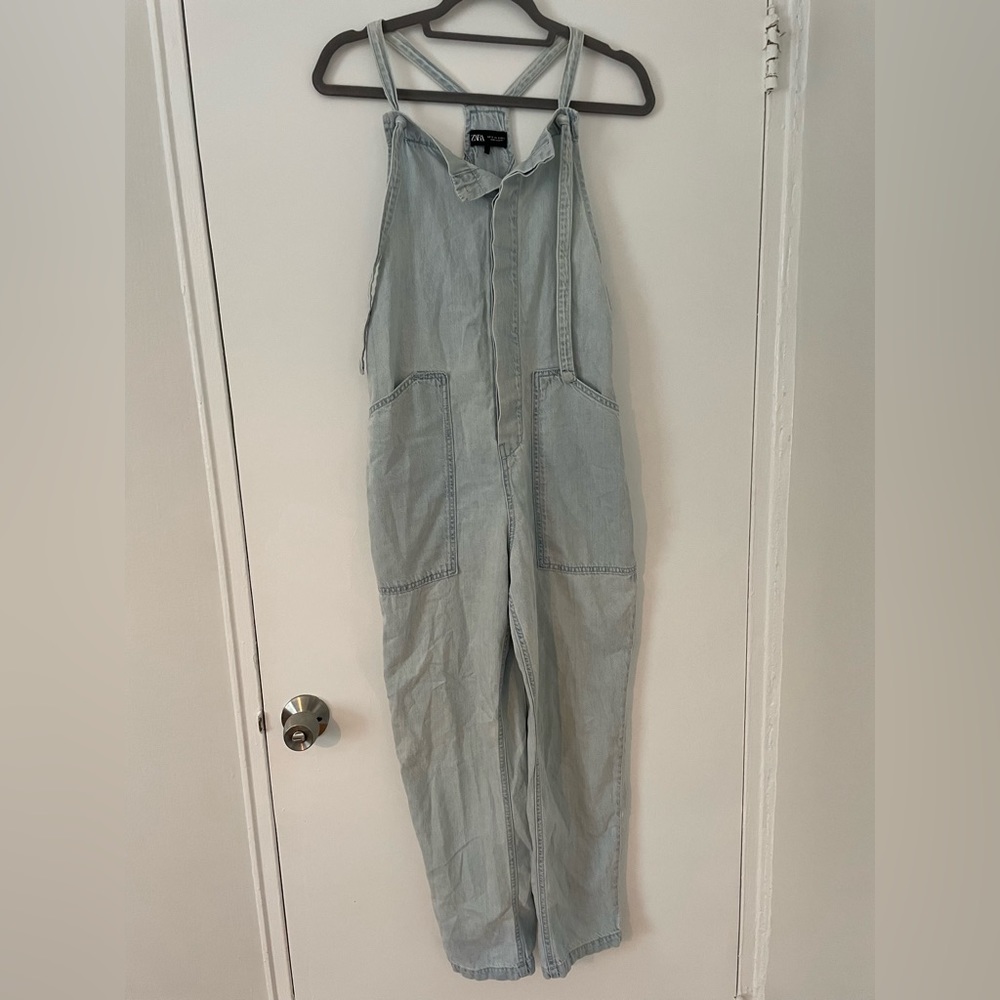 Zara Denim Overalls